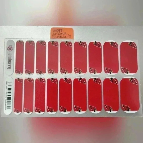 Jamberry Other - Arizona Cardinals NFL nail wraps